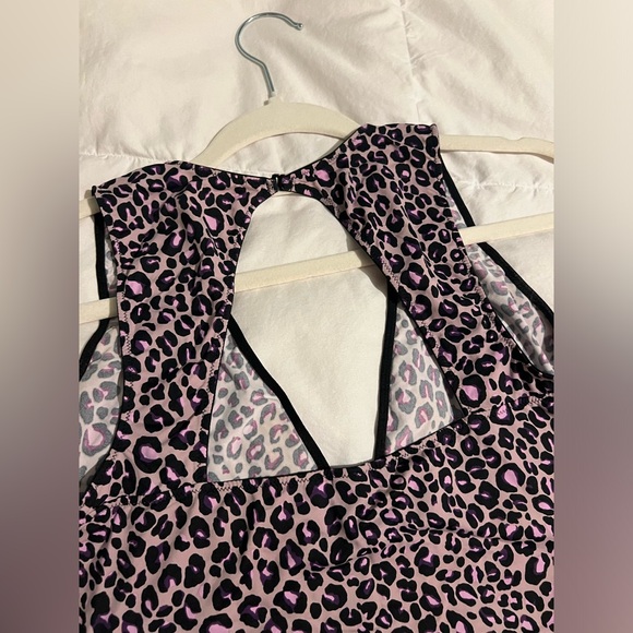 Purple Cheetah Print VS Bodysuit - Picture 3 of 4